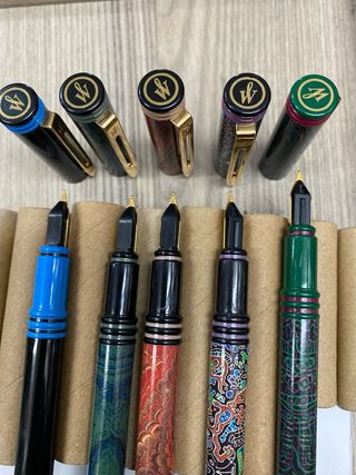 Set di cinque penne stilografiche Waterman Forum NOS