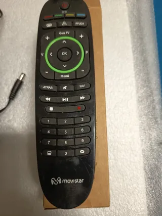 Decodificador y Router Movistar