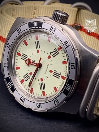 Vostok Amphibia Pripyat Correa. Nuevo a estrenar!