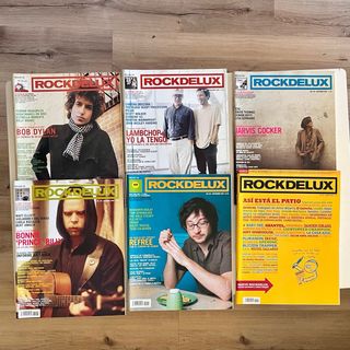 Revistas Rockdelux 241, 243,245,246,254,259