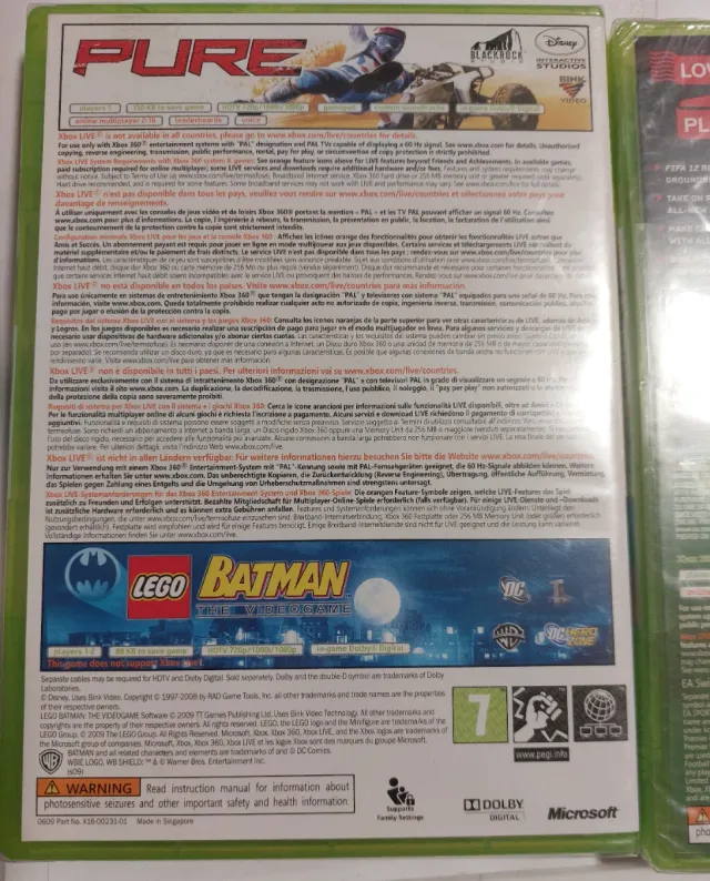 Xbox 360 Juegos: PURE y FIFA 12