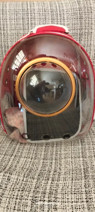 Mochila transportín para perro o gato