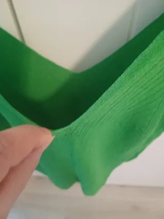 Canotta donna elegante verde