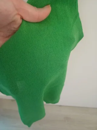 Canotta donna elegante verde