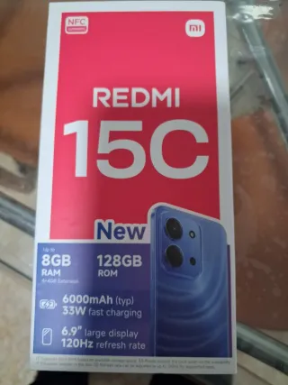 Xiaomi Redmi 15C 128GB Azul
