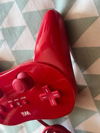 Mando Nintendo Wii Rojo