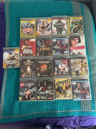 17 Juegos PS3 Variados
