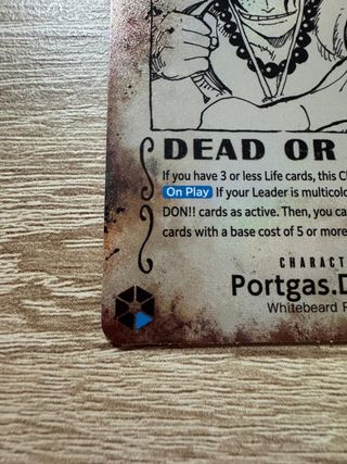 Nicola Ace Wanted Errata