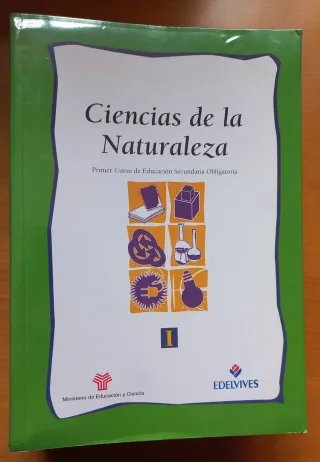 4 libros de Ciencias de la Naturaleza ESO.
