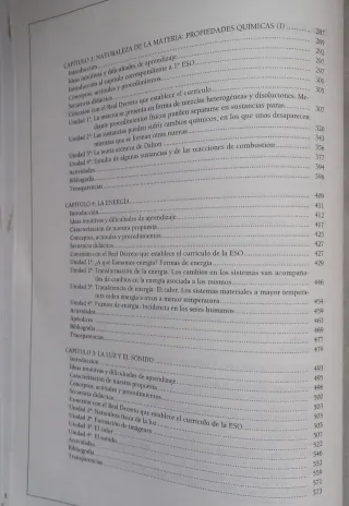 4 libros de Ciencias de la Naturaleza ESO.