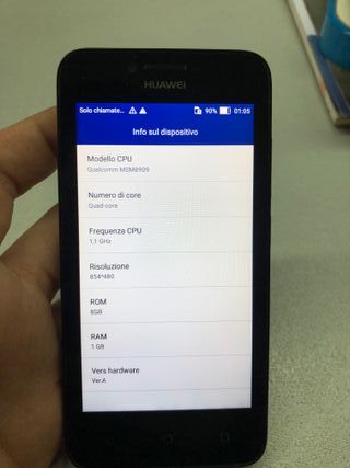 Huawei Y560-L01 8GB Bianco - Usato