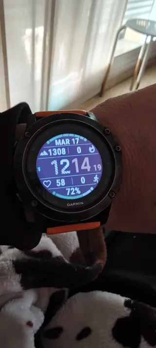 Reloj Garmin Fenix 5X 51mm Naranja