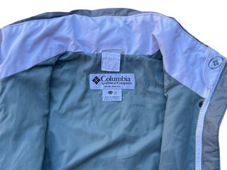 Chaqueta Columbia Impermeable Beige Talla L/XL