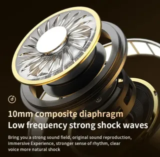 Auriculares bluetooth estéreo nuevos