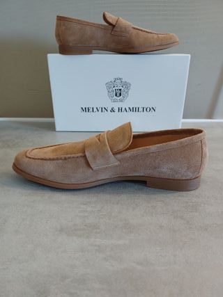 Mocasines Melvin & Hamilton Talla 44 Beige