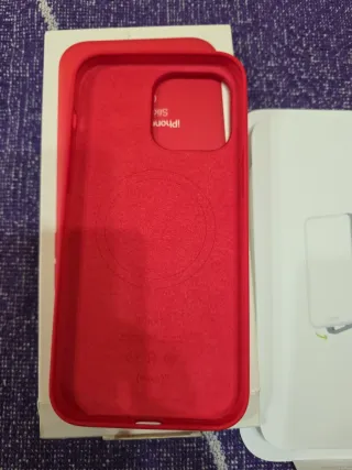 Funda iPhone 14 Pro Max Roja MagSafe