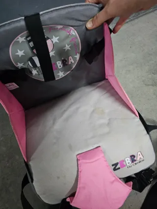 Trona infantil Olmitos Zebra de viaje