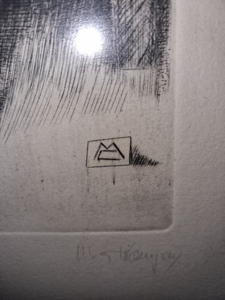 Litografía Miguel Marti Company Años 70