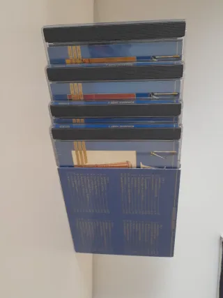 4 CDs Música Romántica Arpa Instrumental