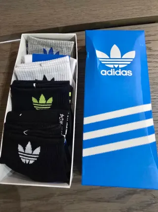 4 Calcetines Adidas Unisex