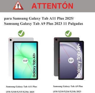 Funda Teclado Samsung Galaxy Tab A11+ / A9+ 11"