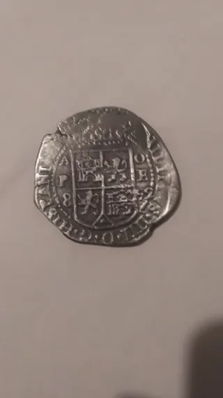 Columnario Real de a 8 Felipe IV 1652 ceca potosi