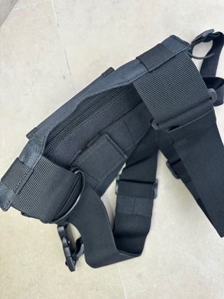 Riñonera bolso pecho negro