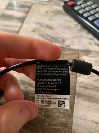 Webcam Logitech HD 720p