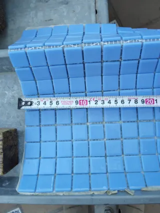 Mosaico Vidrepur S.A. Azul