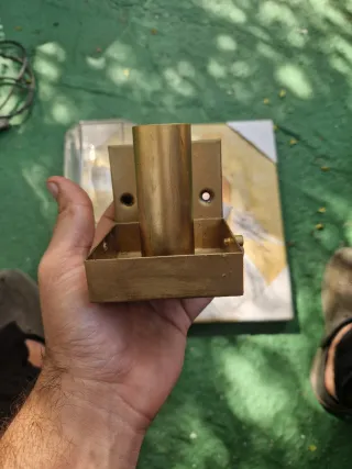 Lámpara de pared de cristal