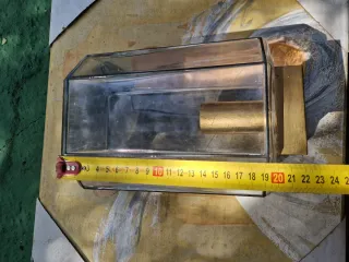 Lámpara de pared de cristal