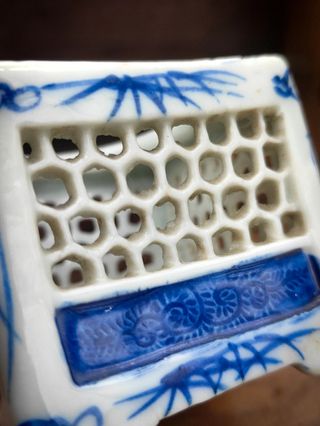 Antiguo calentador de tinta Japonés periodo Meiji