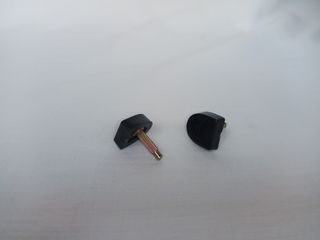 Zapatos negros tacón con brillos