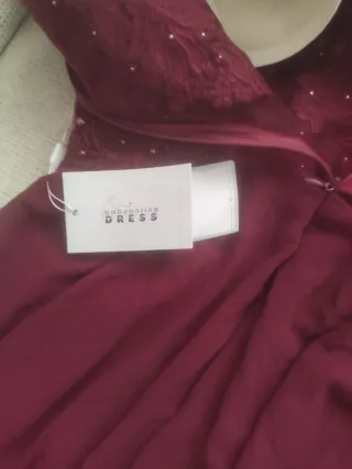 Vestido fiesta lentejuelas talla L