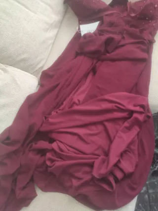 Vestido fiesta lentejuelas talla L