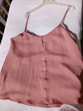 Blusa Stradivarius rosa palo Talla XS