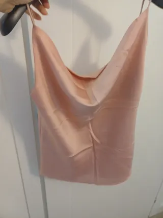 Top donna elegante rosa