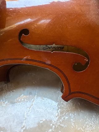 Violín sin caja