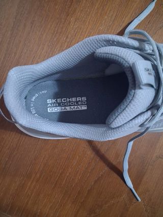 Zapatillas Skechers Gris Air Cooled Goga Mat