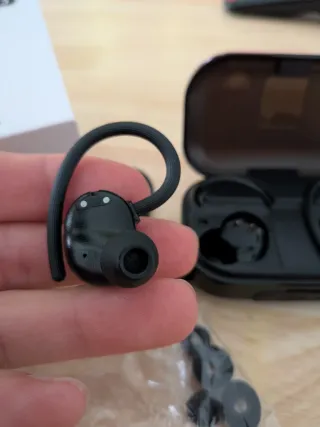 Auriculares Inalámbricos Deportivos Negros