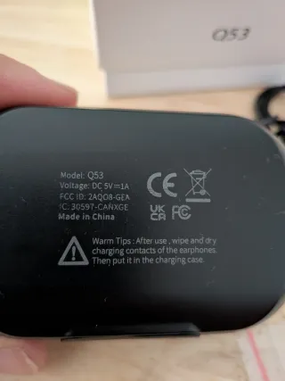 Auriculares Inalámbricos Deportivos Negros