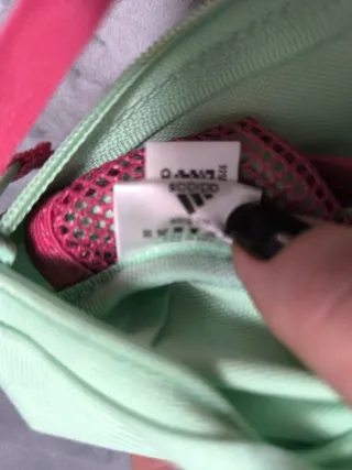 Estuche Adidas Chica Verde y Rosa
