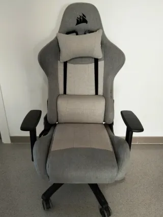 Silla Gamer Corsair Gris