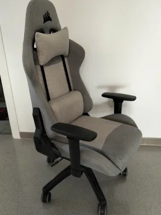 Silla Gamer Corsair Gris