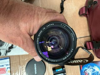 Canon EOS 50E carrete + accesorios