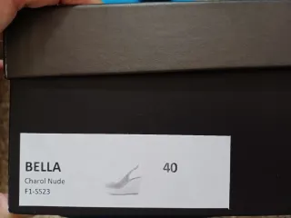 ZAPATOS MUJER CUÑA BELLA CHAROL NUDE 8,5 CM MAS34