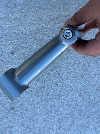 Potencia Bicicleta Plata 25.4