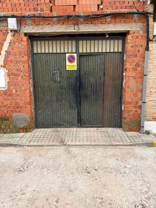 Puerta de garaje metálica