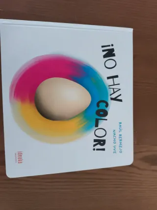 Libro infantil No hay color