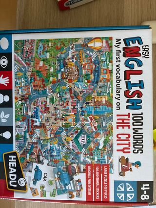 Puzzle Easy English 108 piezas